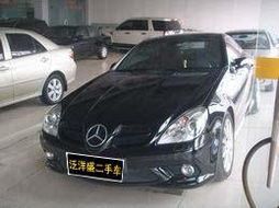 二手奔馳SLK350敞篷跑車 優雅與性能的完美融合，新能源時代下的經典別樣選擇